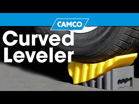 Curved Leveler and Wheel Chock