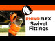 Rhino FLEX Clear Swivel Fitting